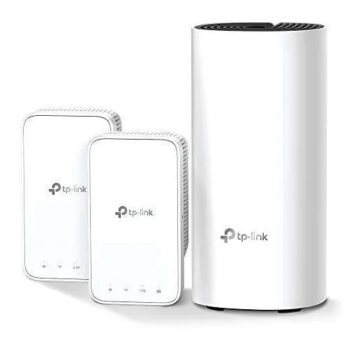 TP-Link Deco M3 Mesh WiFi System (3-Pack) – Seamless Whole-Home Coverage up to 4,500 Sq. Ft., Alexa-Compatible Router Replacement