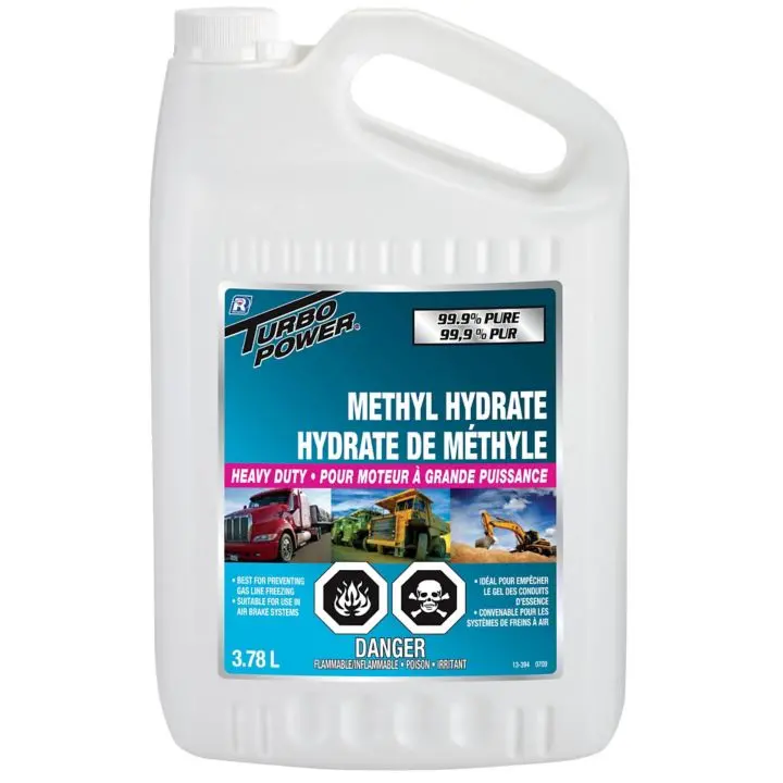 Turbo Power Heavy-Duty Methyl Hydrate Fuel Additive (3.78 L)