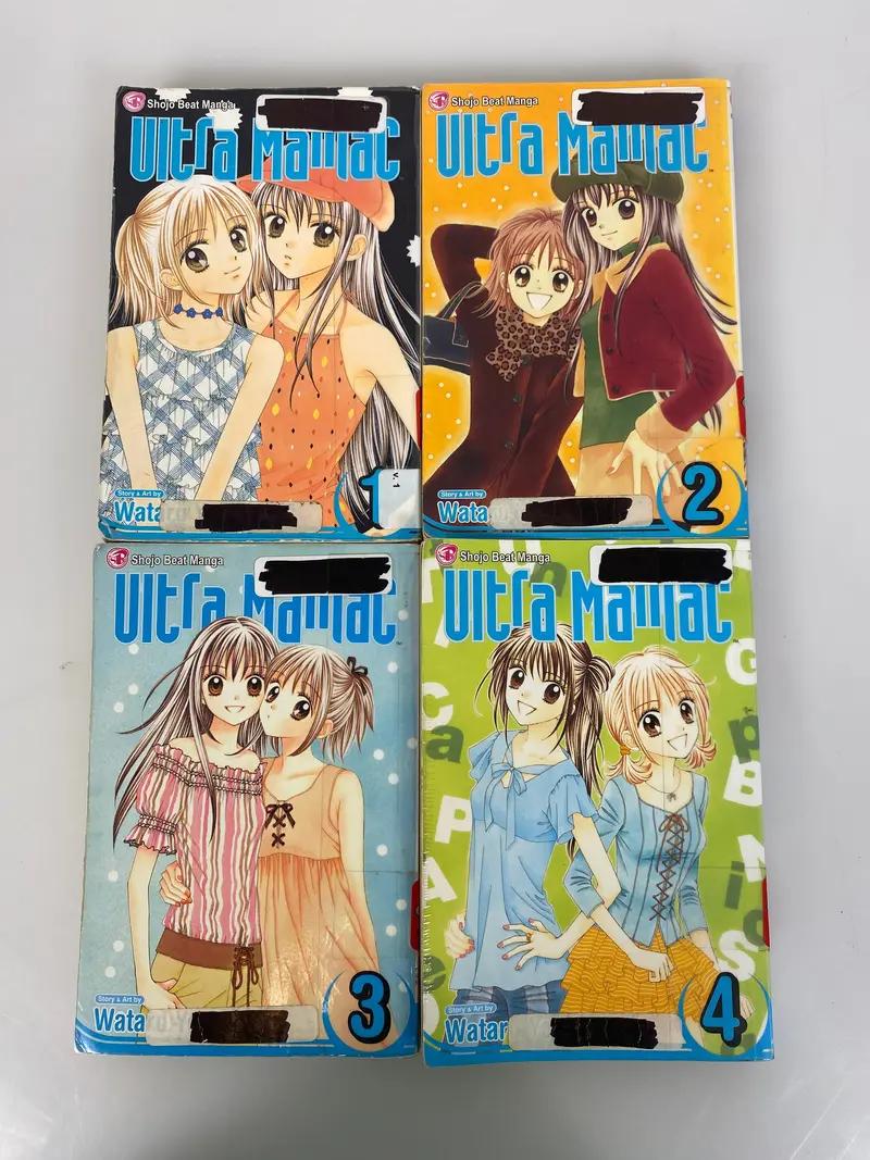 Ultra Maniac Manga Series (Vol. 1–4) by Waitaru Yoshizumi – 4-Volume Set (2005–2006)