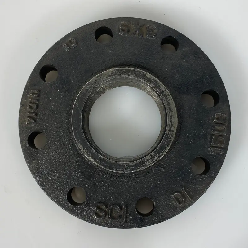 United Class 125 Cast Iron Screwed Flange — 3″ x 9″