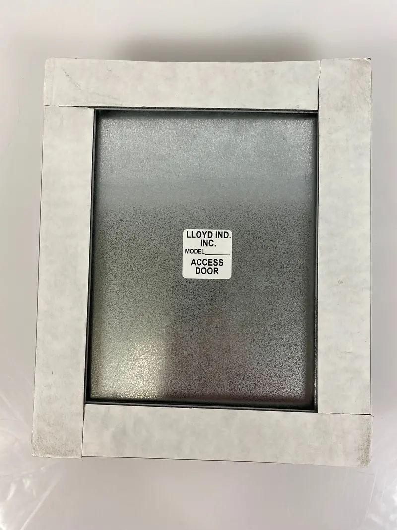 Ventlok Galvanized Steel Access Panel for Doors – 2-Pack