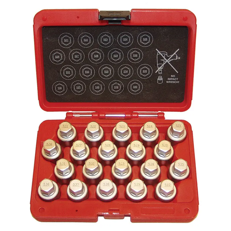 Volkswagen Second-Generation Wheel Lock Master Key Set