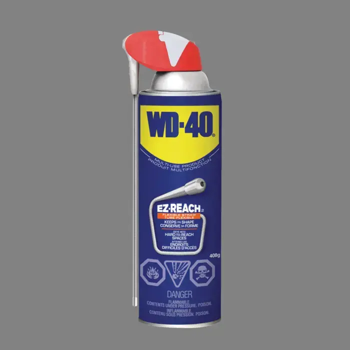 WD-40 EZ-Reach Spray Can (408g) – Extended Nozzle Design