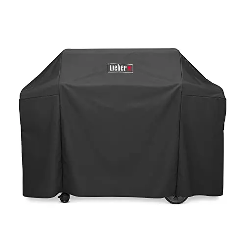 Weber Premium Cover for Genesis II & LX 400 Series Grills – Durable, Weather-Resistant Fit with Reinforced Seams and Ventilation Panels