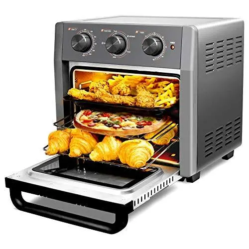 WEESTA 19-Quart 5-in-1 Air Fryer Toaster Oven – Convection Countertop Oven for Frying, Roasting, Toasting, Broiling & Baking