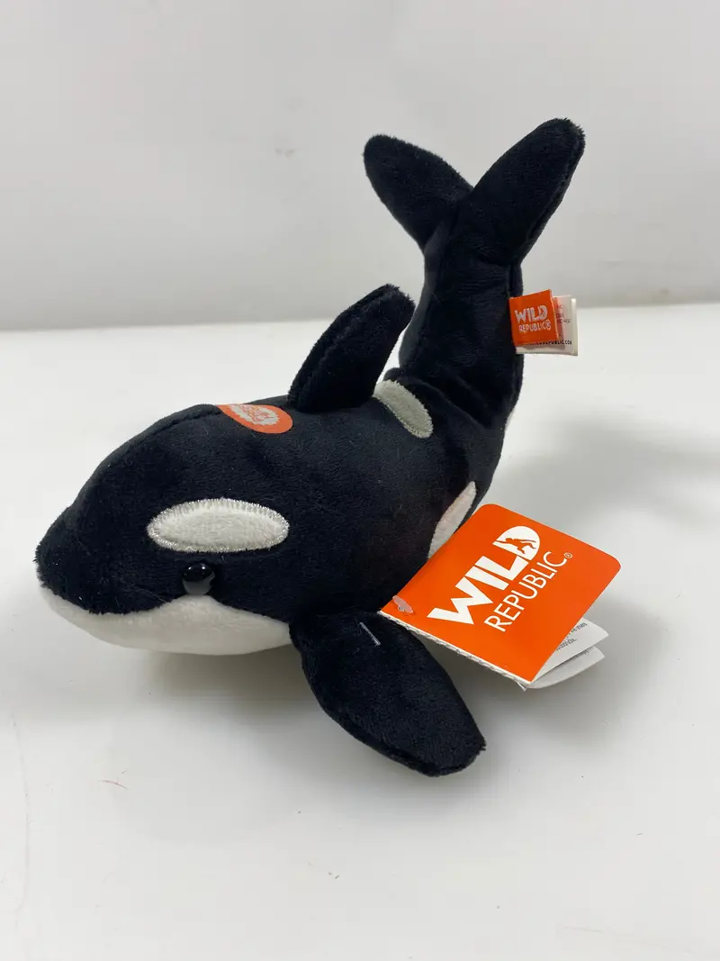 Wild Republic Orca Plush Toy – Wild Calls Collection Soft Stuffed Animal