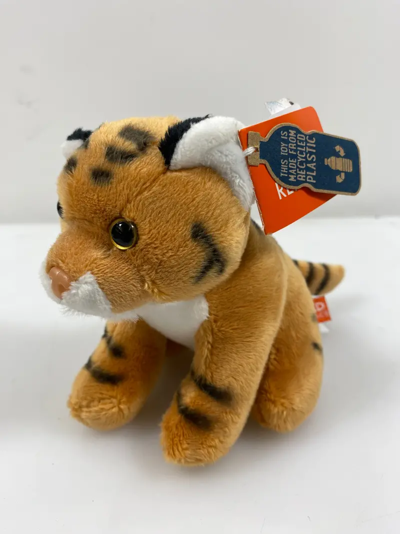 Wild Republic Pocketkins Sustainable Tiger Stuffed Animal