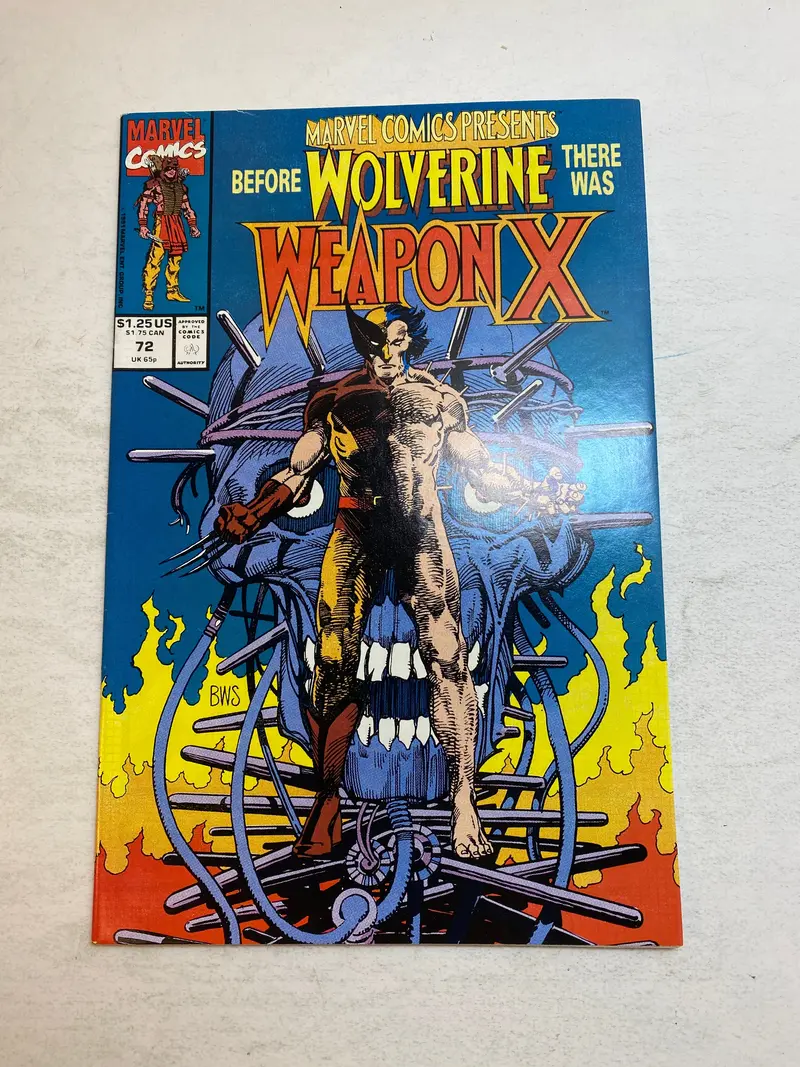 Wolverine ‘Weapon X’ Story Arc – Marvel Comics Presents #72 (1991)