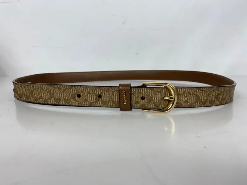 Women’s Coach Signature Canvas Belt – Size XL