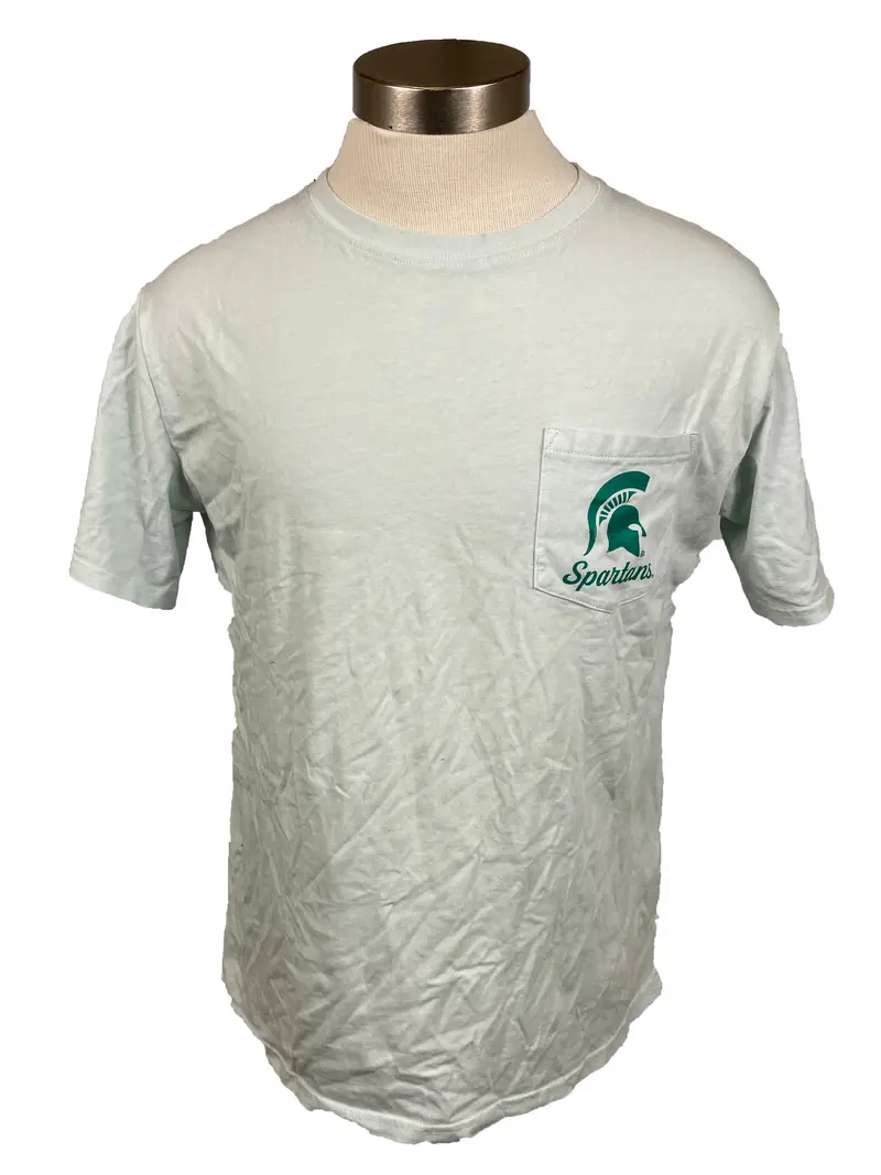 Women’s Green Michigan State University T-Shirt – Size Medium