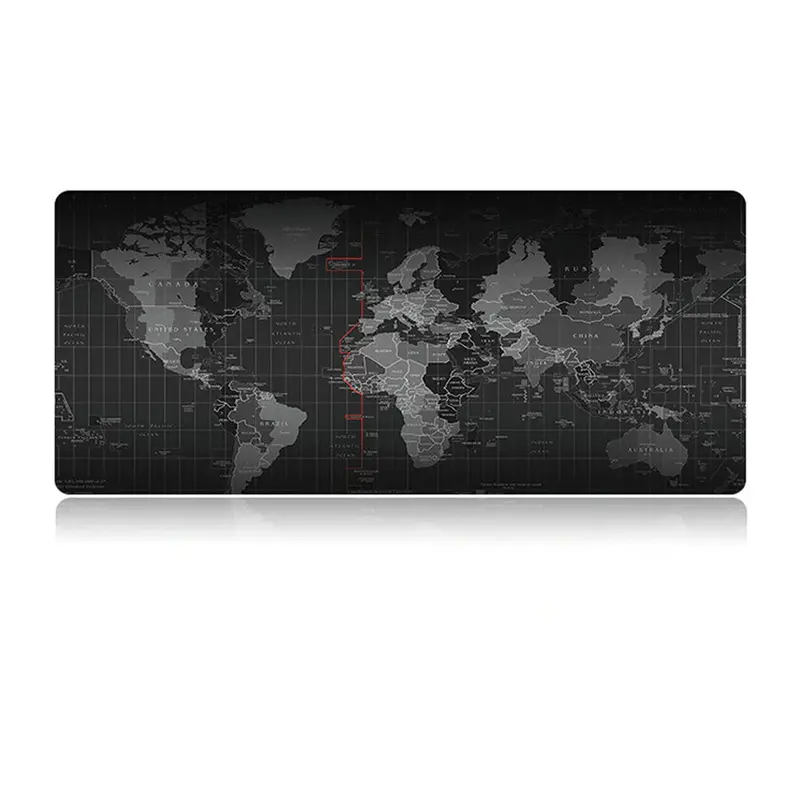 World Map Gaming Mouse Pad – Large Anti-Slip Ninja Dragon Design