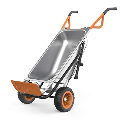 WORX WG050 Aerocart – 8-in-1 Multi-Function Yard Cart, Wheelbarrow & Dolly System