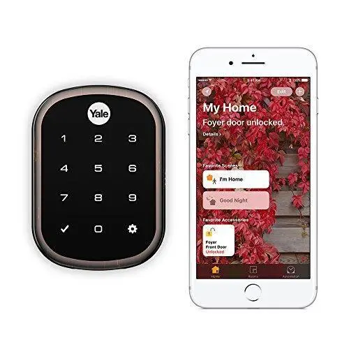 Yale Assure Lock SL Smart Door Lock – Key-Free Touchscreen Entry with Apple HomeKit & Siri Support (Oil-Rubbed Bronze)