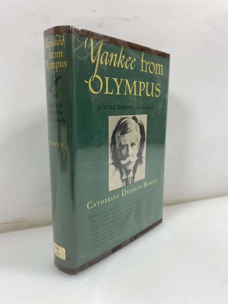 ‘Yankee from Olympus’ by Catherine Drinker Bowen – Hardcover Biography of Oliver Wendell Holmes (1944)