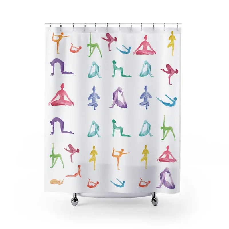Yoga Sanctuary Shower Curtain