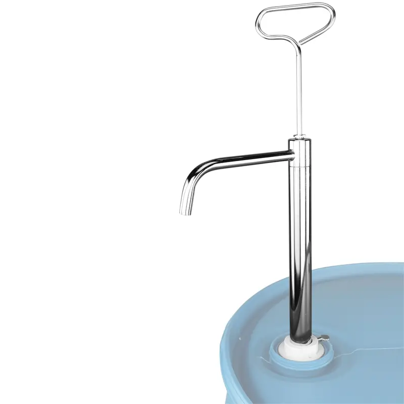 ZE10080 – Zinc-Plated Steel Manual Drum Pump