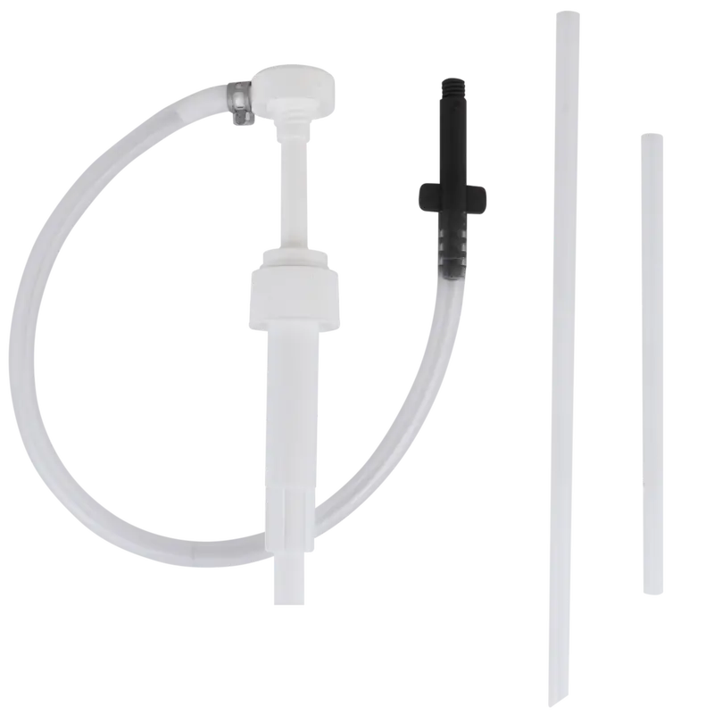 ZE1021 – Hands-Free Quart Bottle Hand Pump with Plastic Adapter (28mm)