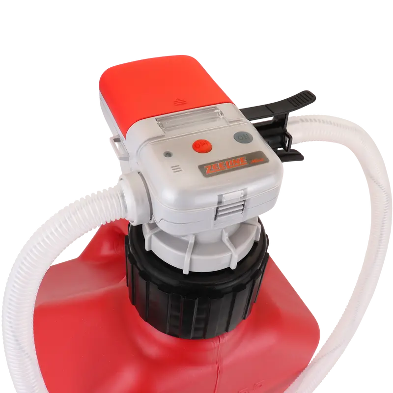 ZE1030XL AA-Powered Fuel Can Transfer Pump – Racing Can Compatible