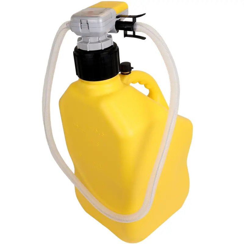 ZE1030XLD AA-Powered Fuel Transfer Pump for Racing-Style Fuel Cans