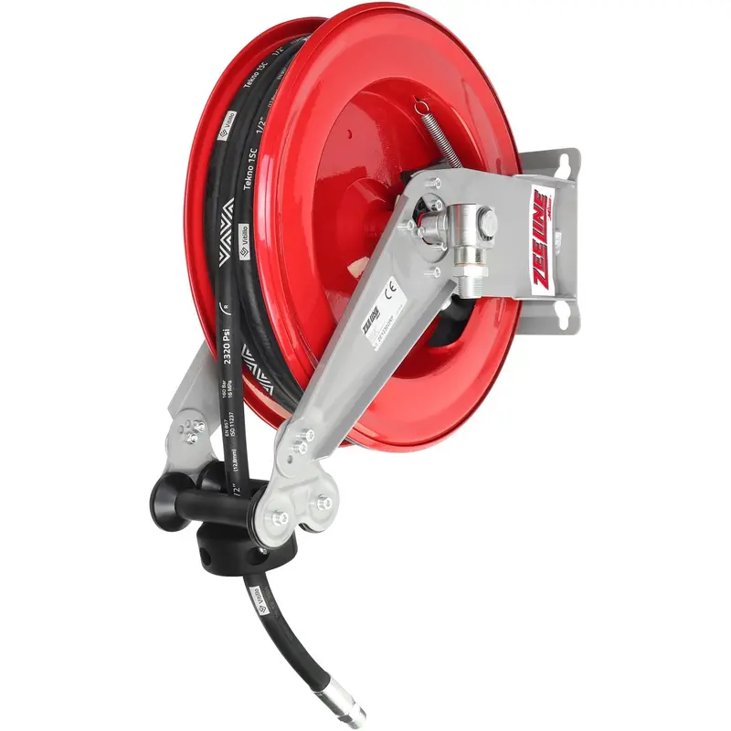 ZE1230ORP Premium Dual-Arm Oil Hose Reel – 30-Foot Capacity