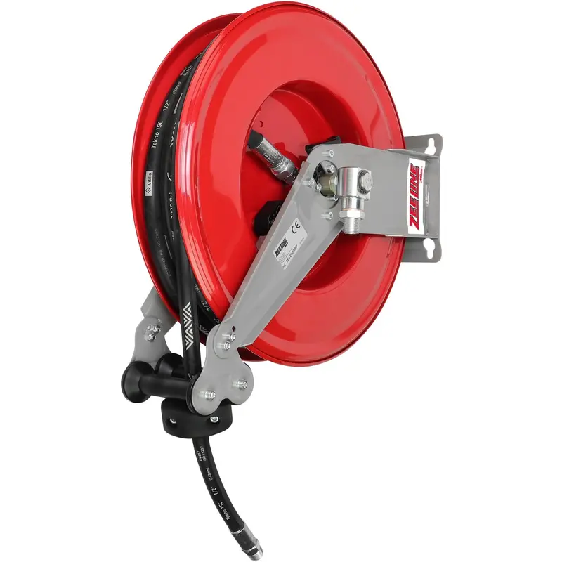 ZE1250ORP Premium Dual-Arm Oil Hose Reel – 50-Foot Capacity