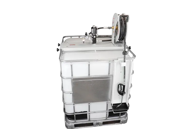 ZE1730K-IBC-400 Eco Series 5:1 IBC Pump Kit with Reel and Control Valve