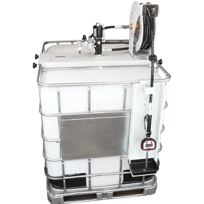 ZE1730K-IBC-600 Eco Series 5:1 IBC Pump Kit with Reel and Digital Flow Meter