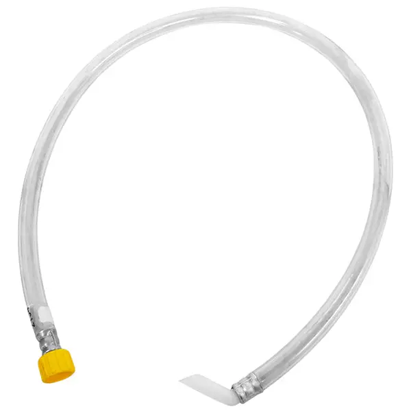 ZE2134 4-Foot Durable Plastic Pump Hose – Compact Fluid Delivery Tube