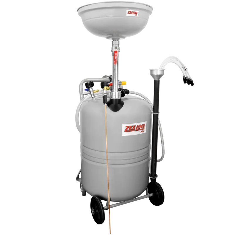 ZE21CM Dual-Function 21-Gallon Oil Drain and Fluid Evacuation Unit