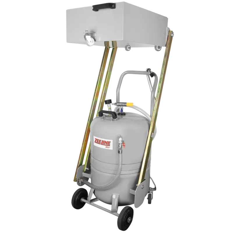 ZE21PD 21-Gallon Pantograph-Style Oil Drain with 10-Gallon Collection Basin