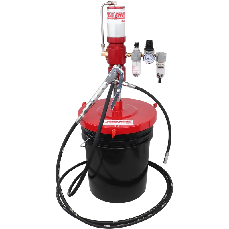 ZE3574PK – 60:1 Premium Grease Pump Package for 25–50-Lb. Pails