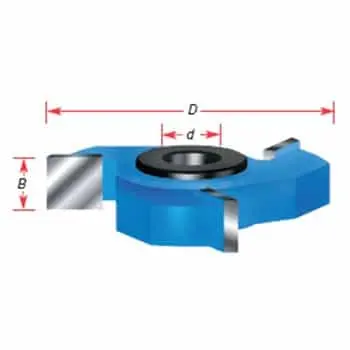 Amana Tool 912 Straight Router Bit – 3/4-Inch Cut Diameter, 2-5/8-Inch Od, 3/4-Inch Thickness 1