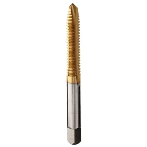 Champion 321T-10-24 Tin-Coated Spiral Point Plug Tap – 10-24 Unc Thread 1