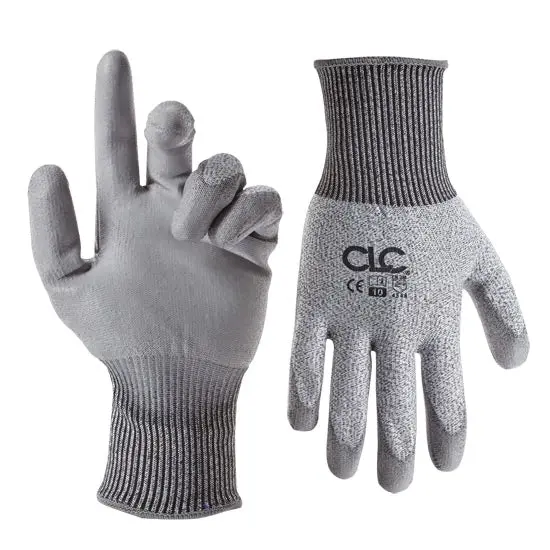 Clc Cut-Resistant Polyurethane-Coated Work Gloves – Ansi Level A5 Protection 1