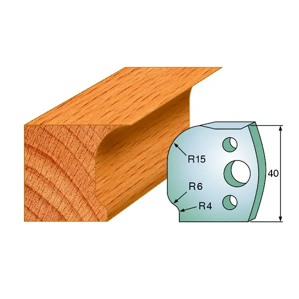Cmt Dual Profiled Shaper Knife Set For Router Cutters 1