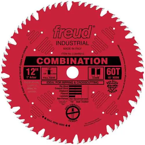 Freud 12-Inch Combination Table Saw Blade 1