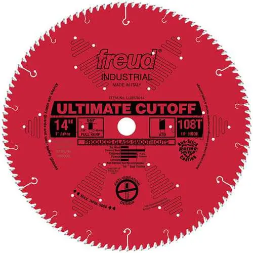 Freud 14-Inch Carbide-Tipped Crosscut Saw Blade 1