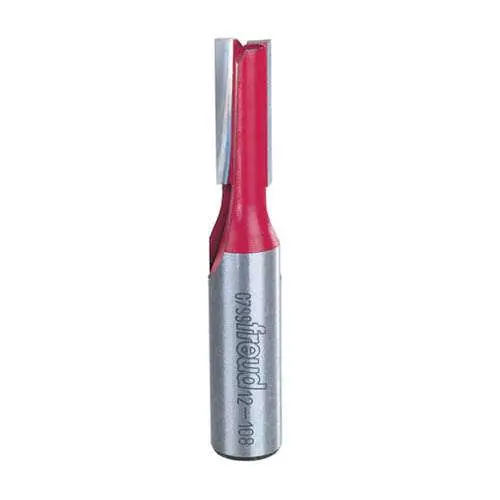 Freud Eclipse Double-Flute Straight Router Bit – 3/8" Diameter, High-Performance Grind 1