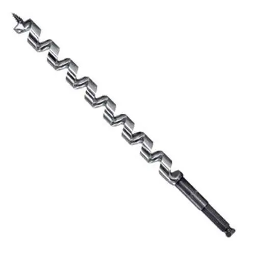 Irwin Impact Wrench Auger Bit – 7/16" Shank, 11/16" Diameter, 12" Length 1