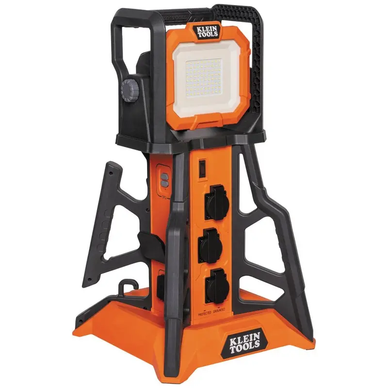 Klein 29610 Powerhub 1 Portable Power Distribution Hub For Jobsite Outlets 1