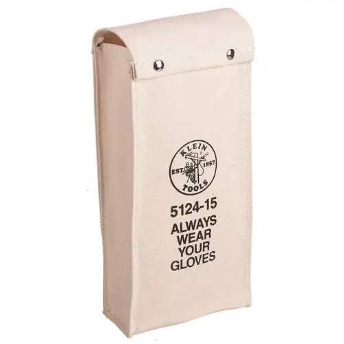 Klein 5124-17 Heavy-Duty Canvas Glove Bag – 17 Inches, Size No. 10 1