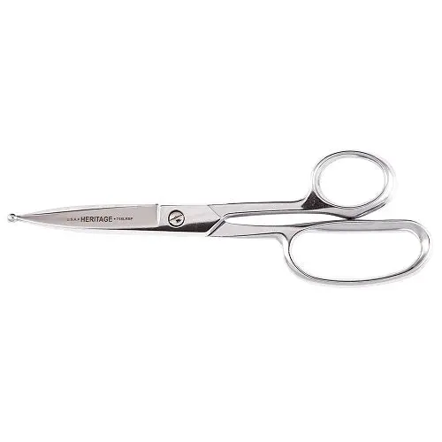 Klein 718Lrbp Heavy-Duty Ring-Handled Shear – 9-1/8 Inch, Large Loop Design 1