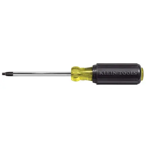 Klein Tools 663 Round-Shank Screwdriver Set – Three 4" (102 Mm) Precision Drivers 1