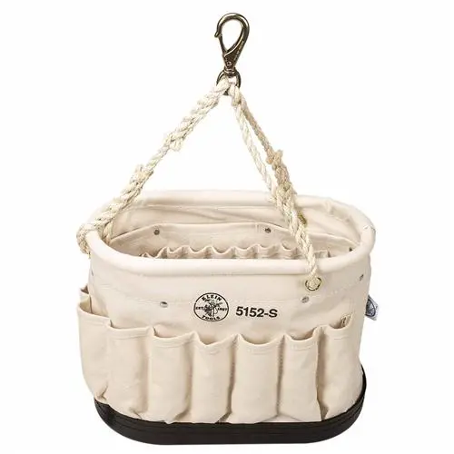 Klein Tools Oval Utility Bucket With 41 Organized Pockets 1