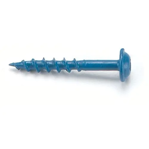 Kreg Blue-Kote Wr Pocket Screws – #8 Coarse, 1-1/2", Washer Head, 100-Pack 1