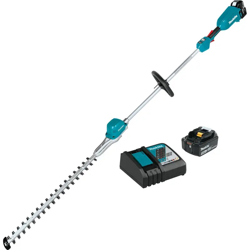 Makita Xnu02T 18V Cordless 24-Inch Pole Hedge Trimmer With Battery And Charger 1