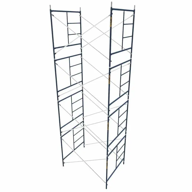 Metaltech M-Mfs606084Ak4 Modular Scaffold System – 5' X 5' X 7', 4-Set Configuration 1
