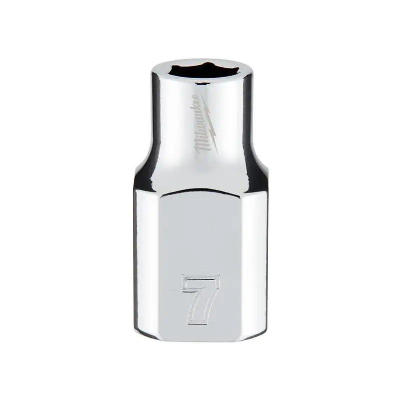 Milwaukee 3/8" Drive 7Mm Metric 6-Point Socket 1