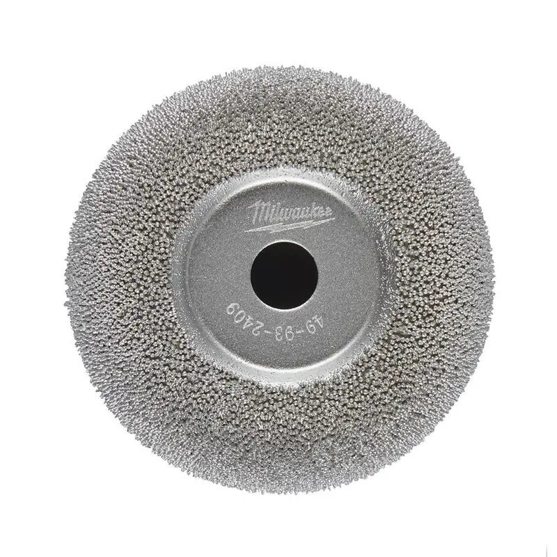 Milwaukee 49-93-2409 2-1/2" Flared Contour Buffing Wheel For M12 Fuel Tire Buffer 1