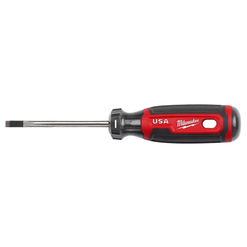 Milwaukee Mt211 3/16-Inch Cabinet Screwdriver – 3-Inch Cushion-Grip Handle (Made In Usa) 1